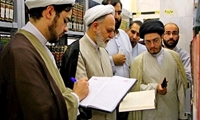بازدید طلاب مرکز تخصصی حدیث حوزه از پژوهشکده تفسیر اهل بیت