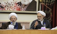 برگزاری پنجاه و دومین جلسه شورای دانشگاه به ریاست آیت الله ری شهری رئیس دانشگاه قرآن و حدیث