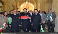 مراسم گل افشانی و عطر افشانی مضجع مطهر حضرت عبدالعظیم الحسنی و قبور شهداء والامقام برگزار شد